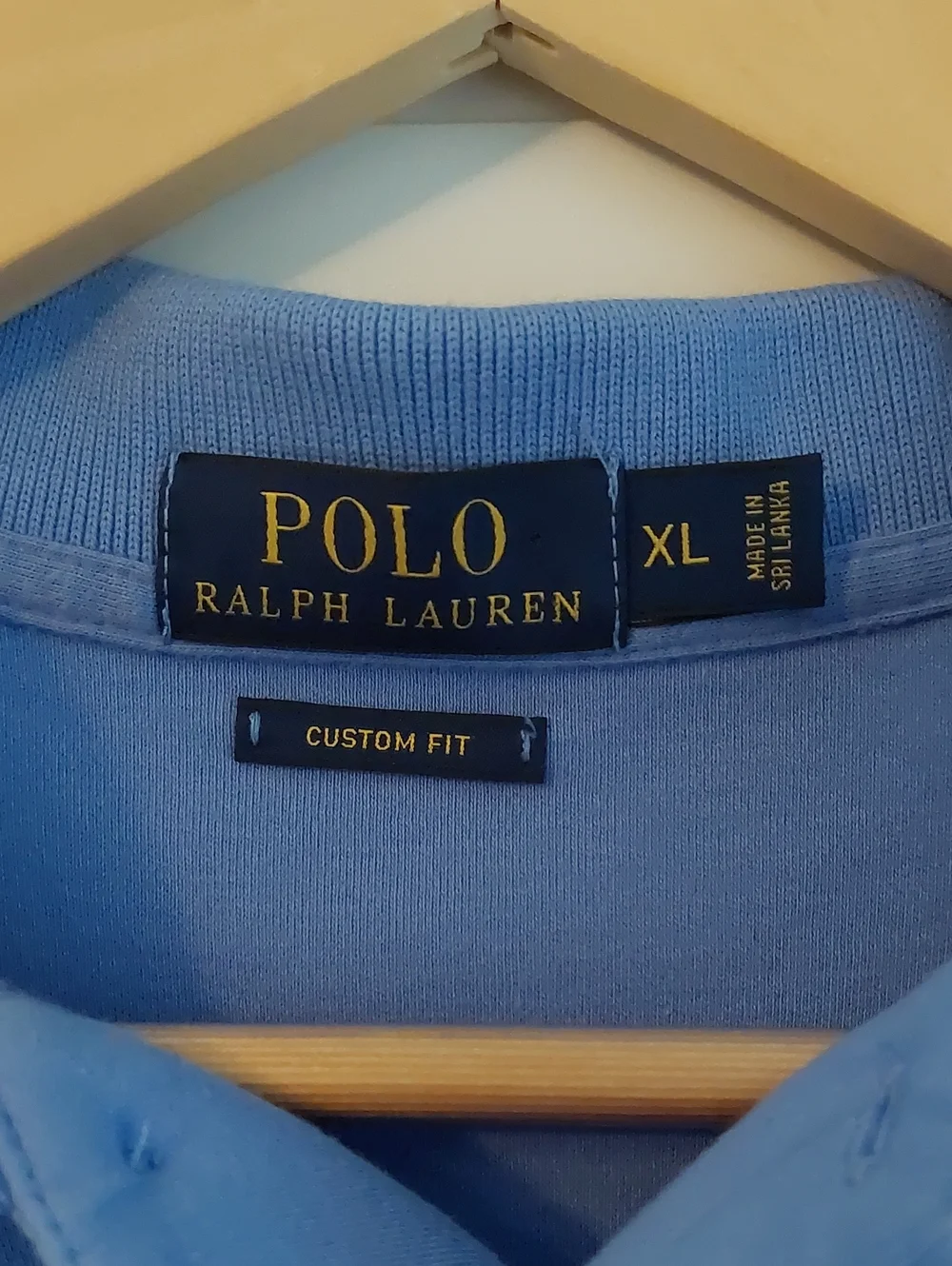 Polo by Ralph Lauren Men’s Light Blue Short Sleeve Polo Shirt